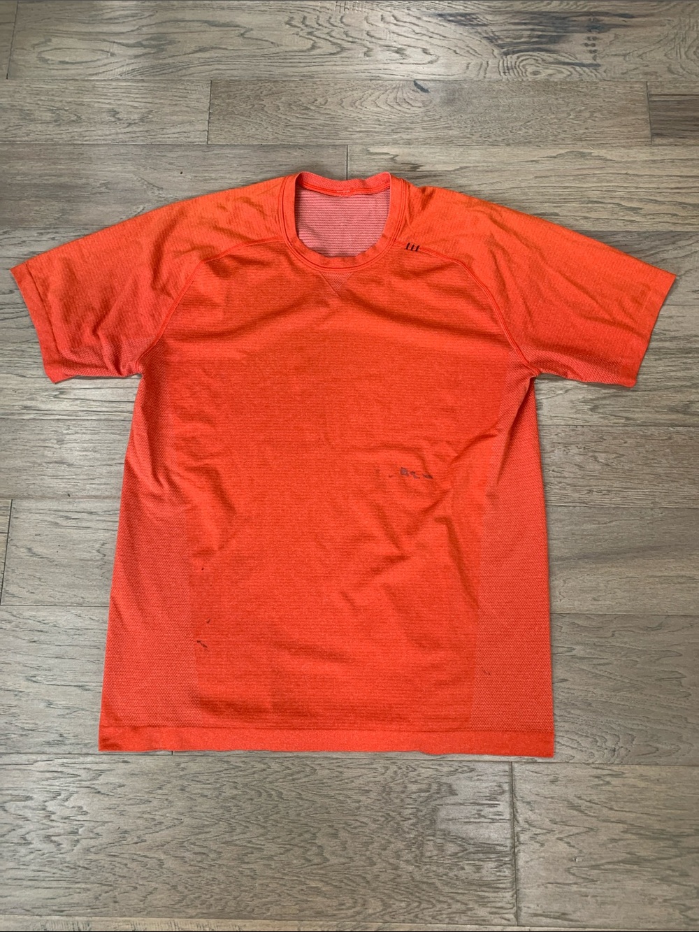 lululemon athletica Short Sleeve Crew Tee in Bright Orange Size Large